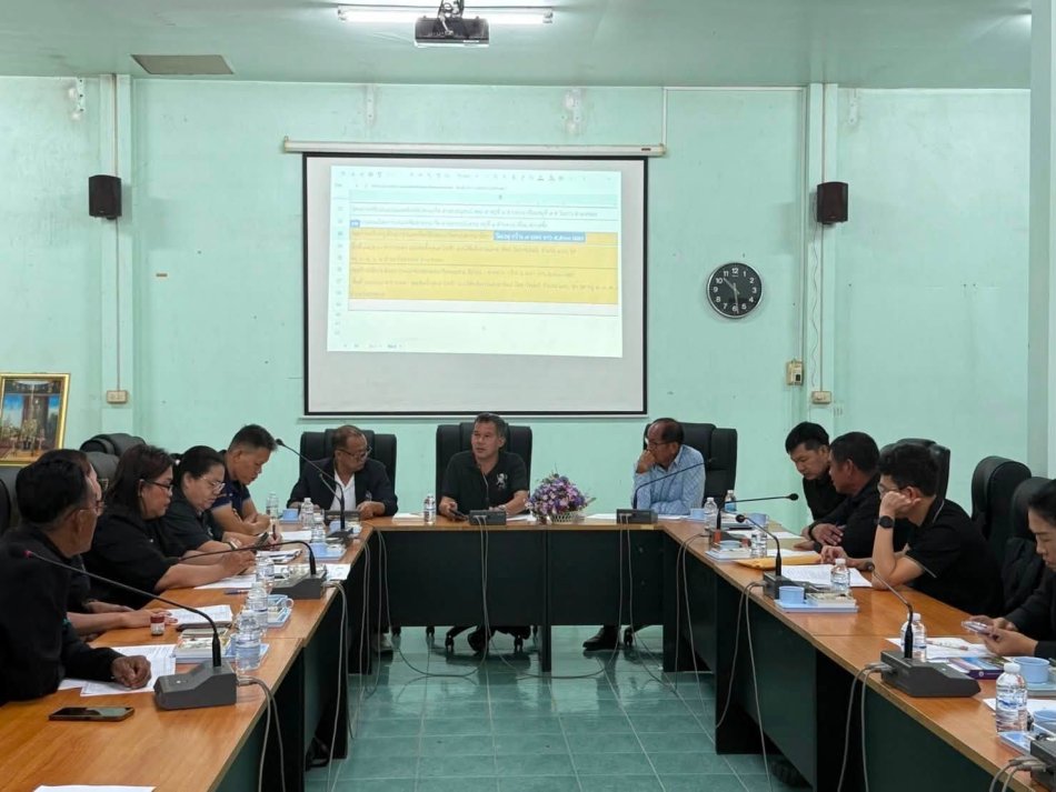 ประชุมคณะกรรมการประสานแผนพัฒนาท้องถิ่นระดับอำเภอขลุง