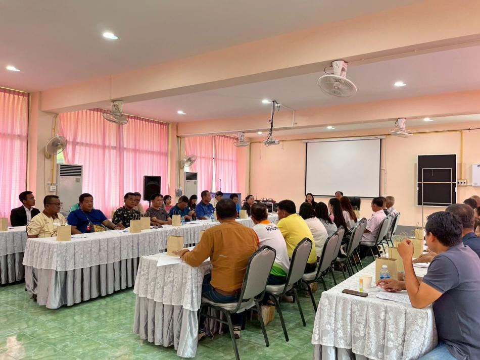 ประชุมเตรียมงานส่งเสริมประเพณีลอยกระทง ประจำปี 2568